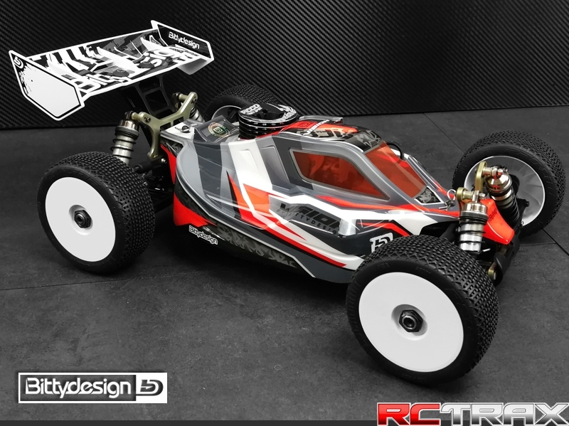 Bittydesign karoseria przeźroczysta Kyosho MP10 - wstępnie wycięta