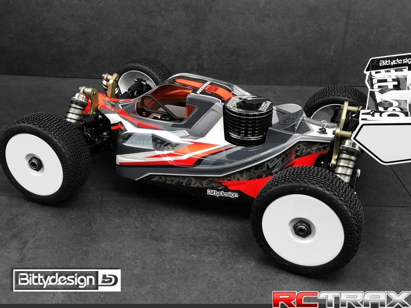 Bittydesign karoseria przeźroczysta Kyosho MP10 - wstępnie wycięta