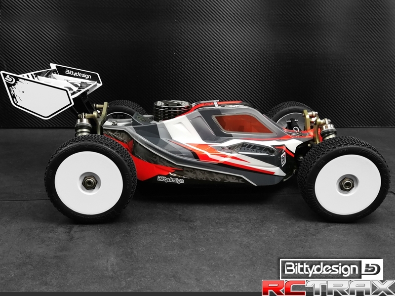 Bittydesign karoseria przeźroczysta Kyosho MP10 - wstępnie wycięta