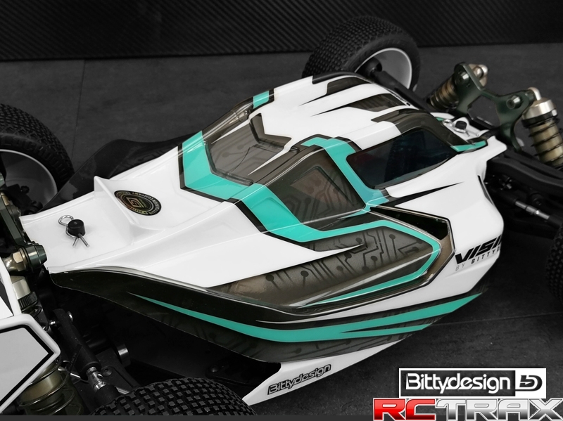 Bittydesign karoseria przeźroczysta Mugen MBX8 ECO - wstępnie wycięta