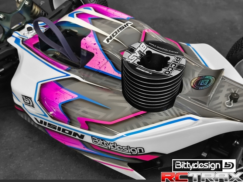 Bittydesign karoseria przeźroczysta Mugen MBX8 - wstępnie wycięta