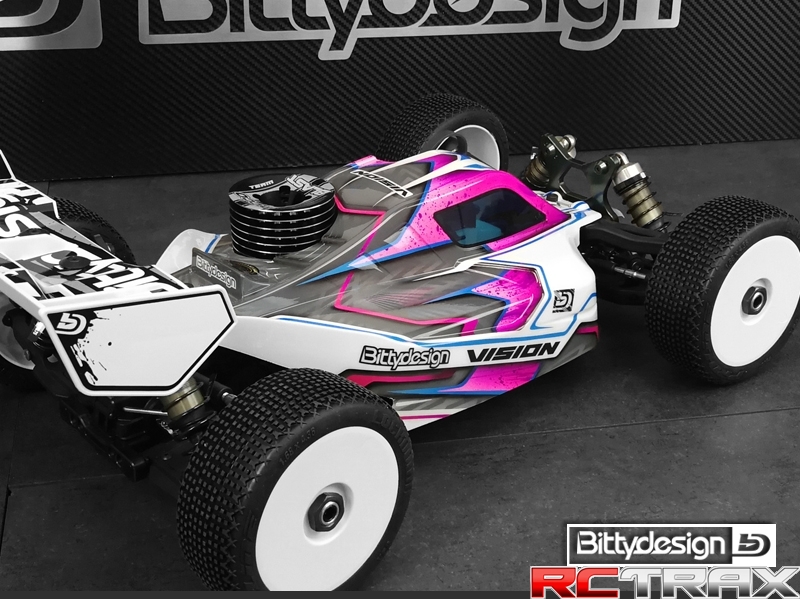 Bittydesign karoseria przeźroczysta Mugen MBX8 - wstępnie wycięta