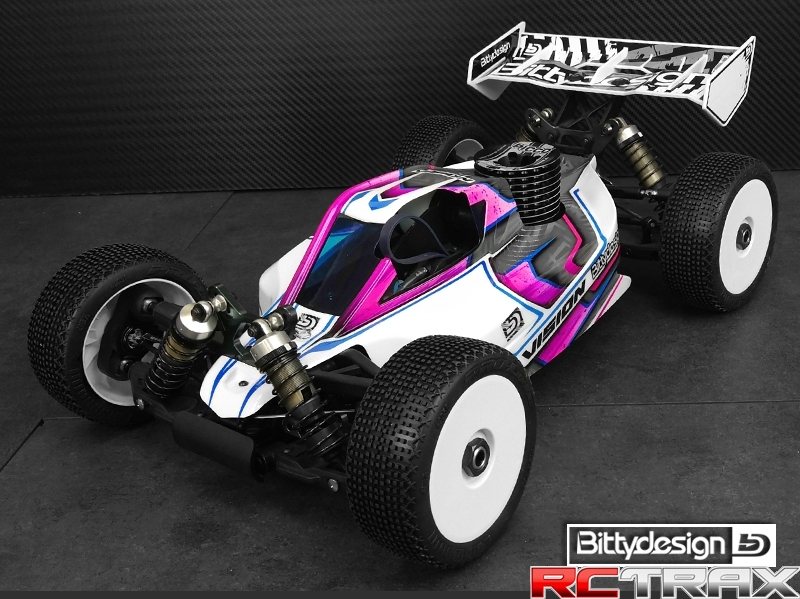 Bittydesign karoseria przeźroczysta Mugen MBX8 - wstępnie wycięta