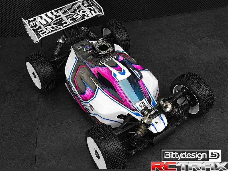 Bittydesign karoseria przeźroczysta Mugen MBX8 - wstępnie wycięta