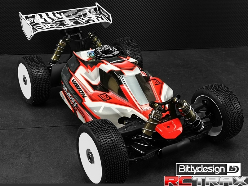 Bittydesign karoseria przeźroczysta SWORKz S35-3 / S35-4 - wstępnie wycięta