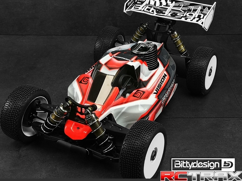 Bittydesign karoseria przeźroczysta SWORKz S35-3 / S35-4 - wstępnie wycięta