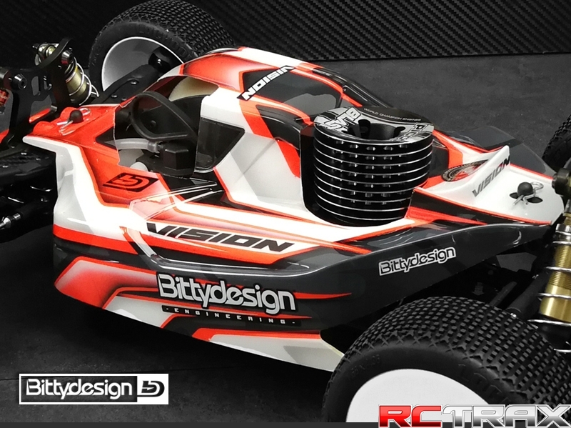 Bittydesign karoseria przeźroczysta SWORKz S35-3 / S35-4 - wstępnie wycięta