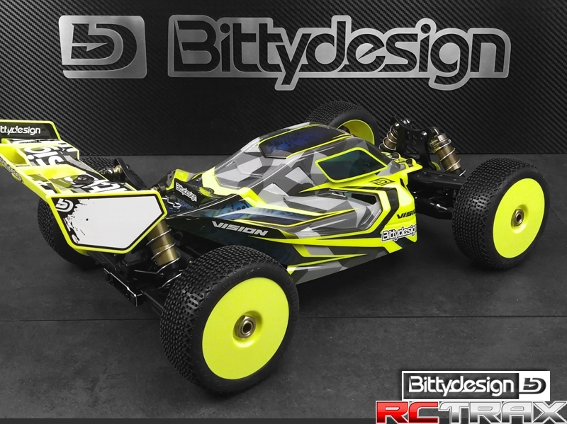 Bittydesign karoseria przeźroczysta SWORKz S35-3E / S35-4E - wstępnie wycięta