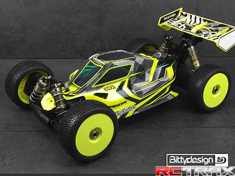 Bittydesign karoseria przeźroczysta SWORKz S35-3E / S35-4E - wstępnie wycięta