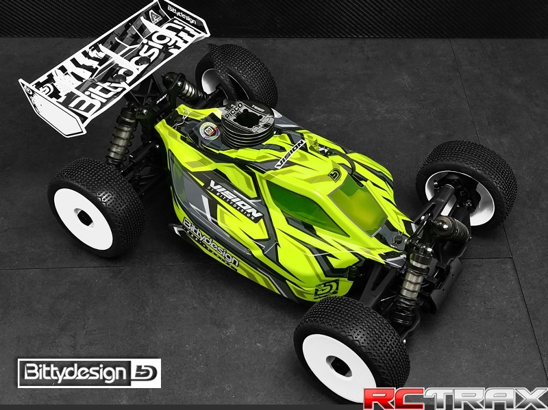 Bittydesign karoseria przeźroczysta XRAY XB8 2020 - wstępnie wycięta