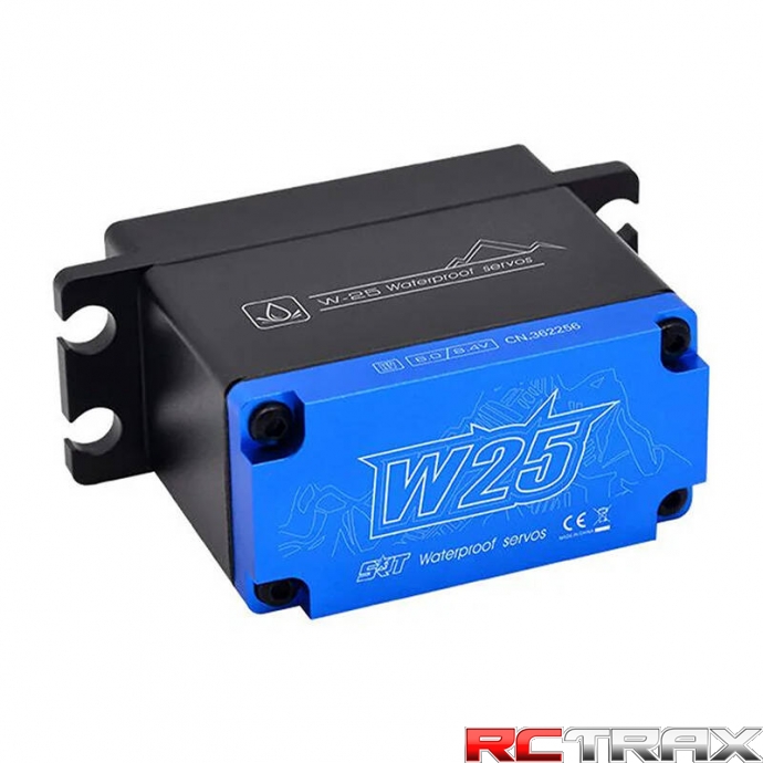 W25 HiVOLT DC WATERPROOF Digital servo (25 kg-0,14s/60°)