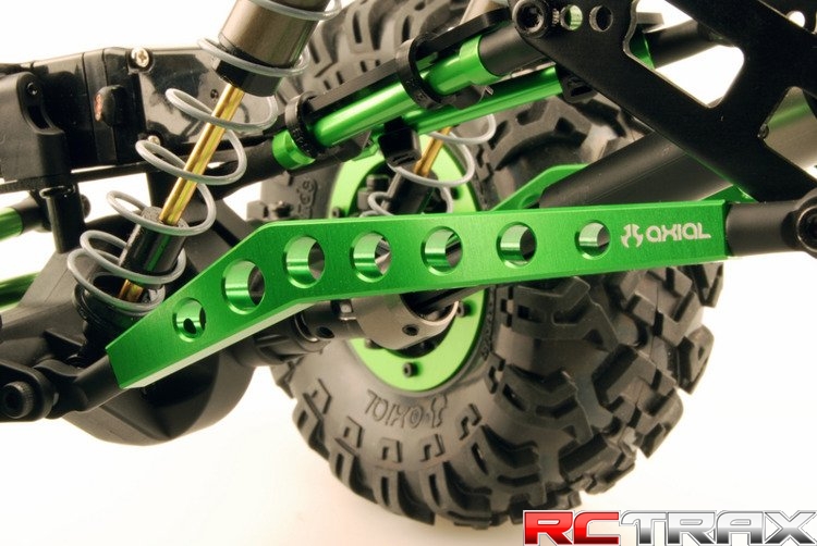 Wahacze do samochodów Axial AX30465l zielone