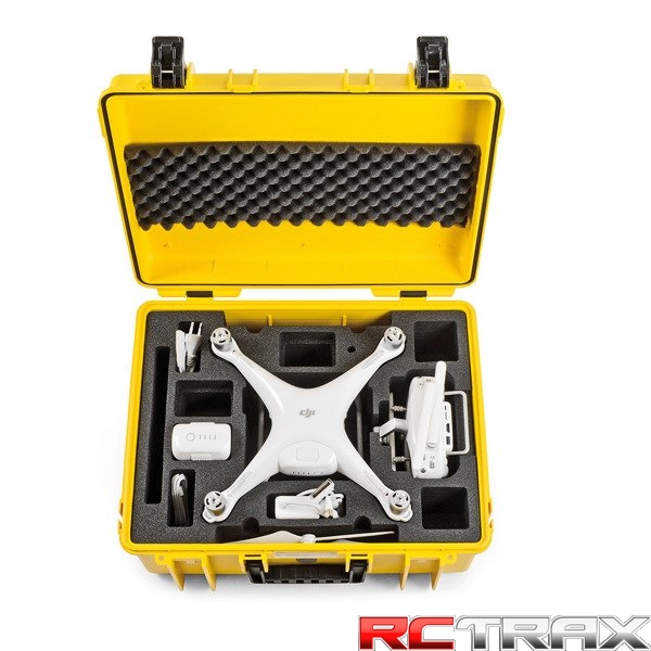 Walizka B&W typ 6000 do DJI Phantom 4 / Pro / Advanced / Obsidian - żółta