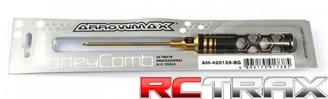 Wkrętak imbusowy Arrowmax Black Golden 2,5 x 100 mm (AM-420126-BG)