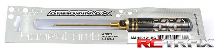 Wkrętak imbusowy kulowy Arrowmax Black Golden 3,0 x 100 mm