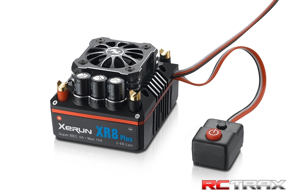HobbyWing: Regulator XERUN XR8 PLUS 150A - czarny
