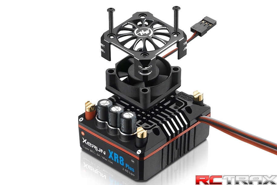 HobbyWing: Regulator XERUN XR8 PLUS 150A - czarny