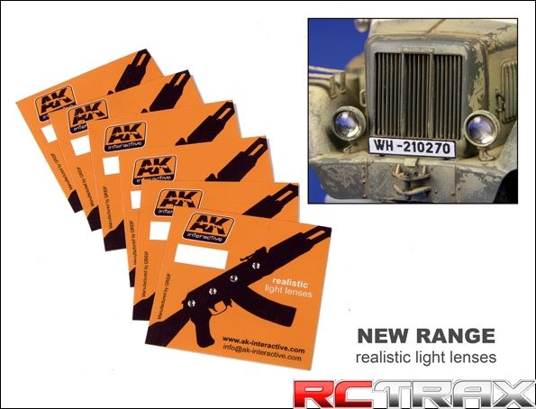 AK-202 Klosze lamp Amber 1mm Light Lenses