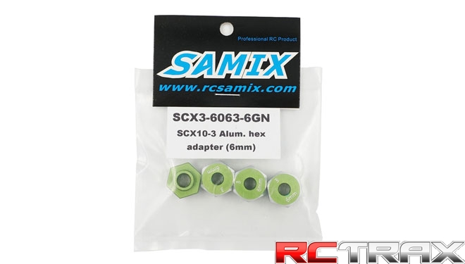 Samix Aluminum 6mm Hex - green