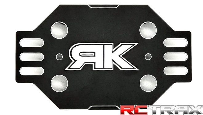 Aluminium Car Stand 1/28 Black