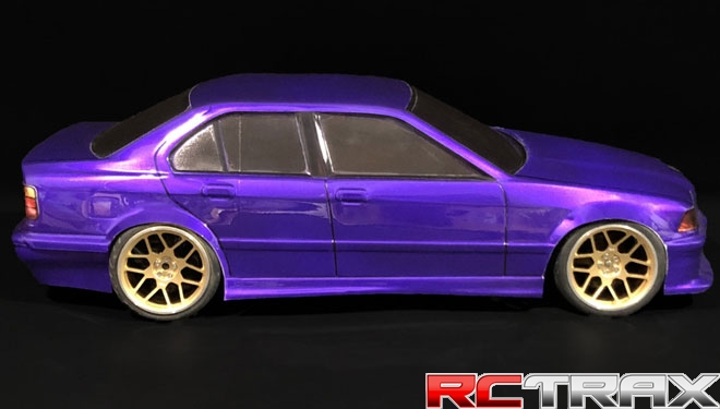 BMW E36 Sedan APlastics karoseria przeźroczysta