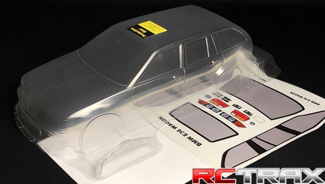 BMW E36 Touring APlastics karoseria przeźroczysta