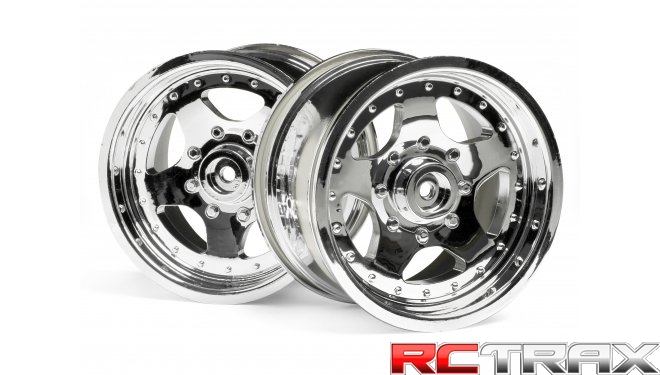 AR-5WHEEL CHROME (83x56mm / 2pcs)
