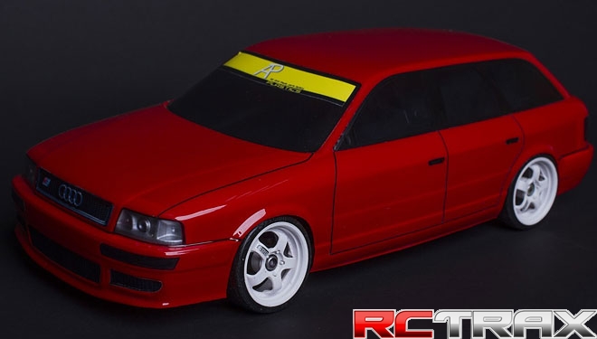 Audi RS2 APlastics karoseria przeźroczysta