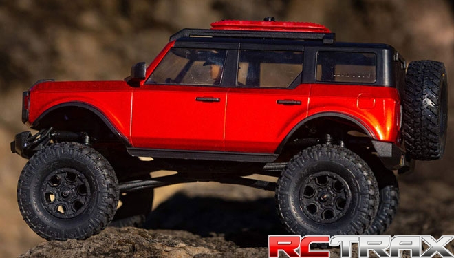 Axial SCX24 Ford Bronco 2021 1:24 4WD RTR - gray