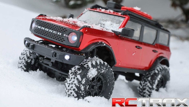 Axial SCX24 Ford Bronco 2021 1:24 4WD RTR - gray