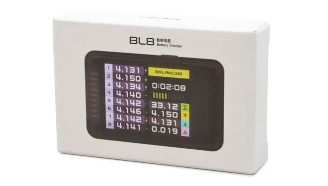 Balanser do akumulatorów LiPo 2-8 S