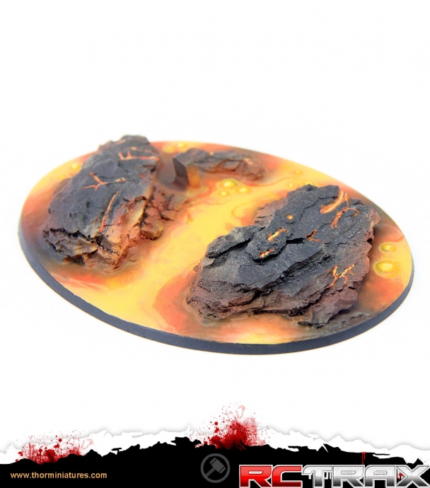 Thor Miniatures Bases Lava 90x120 #1