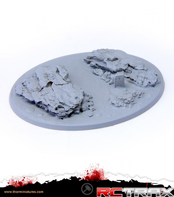 Thor Miniatures Bases Lava 90x120 #1