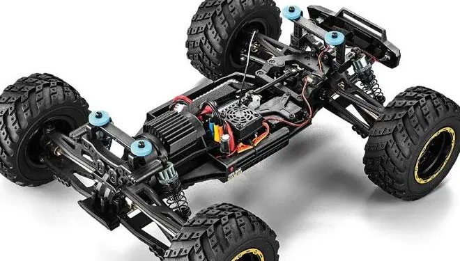 Maverick BlackZon Smyter Turbo RC MT+ oświetlenie LED