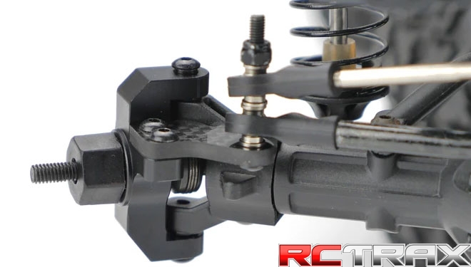 Carisma 16267 powiększenie skrętu SCA-1E Alloy & CF Steering Knuckle Set (V2)