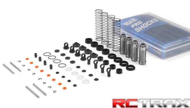 Carisma 16270 SCA-1E Aluminium Pro Shocks (90mm) - Coyote