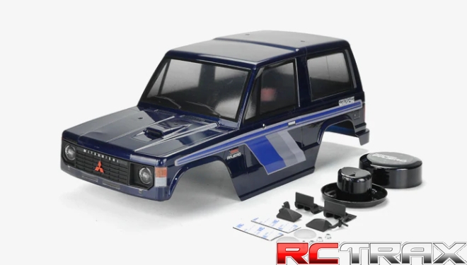 Carisma 16344 SCA-1E PAJERO XL-W CLEAR BODY SET 313mm WB