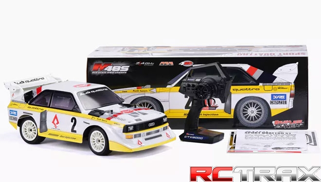 Carisma bezszczotkowy M48S Audi Sport Quattro S1 1985 RTR 1/8 4WD