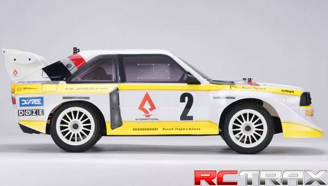 Carisma bezszczotkowy M48S Audi Sport Quattro S1 1985 RTR 1/8 4WD