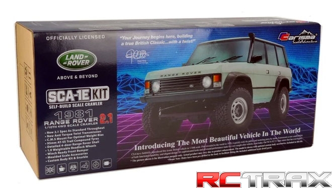 Carisma SCA-1E Range Rover Custom Kit nowa wersja 2.1