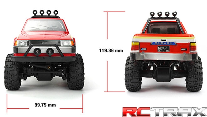 Carisma MSA-1E 1/24 Scale Subaru Brat RTR