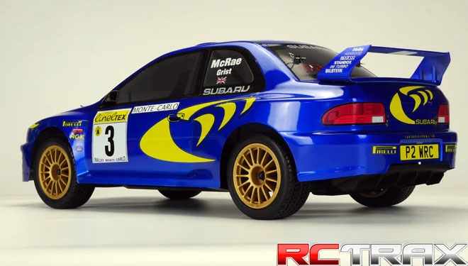 Carisma Racing M48S SUBARU WRC 1997 skala 1/8 Rally