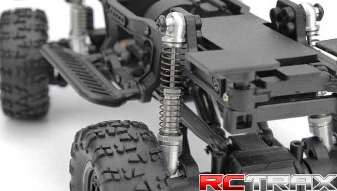 Carisma Scale Adventure Aluminium Oil Filled Shock Absorber Set (MSA-1E) 1/24