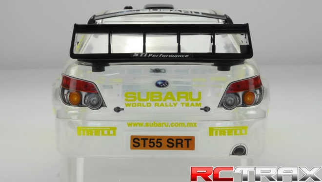 Carisma Subaru Impreza WRC 2006 Clear Body 1/10 190mm