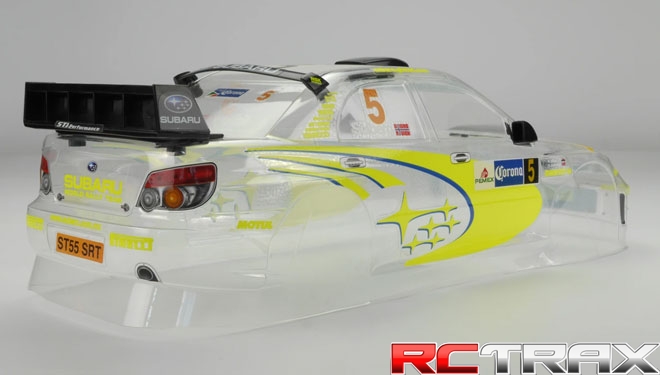 Carisma Subaru Impreza WRC 2006 Clear Body 1/10 190mm