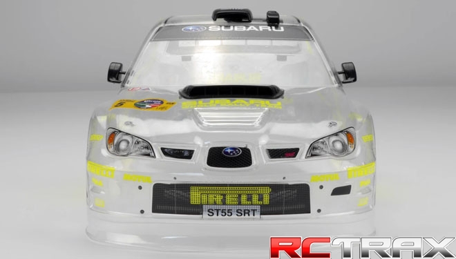 Carisma Subaru Impreza WRC 2006 Clear Body 1/10 190mm