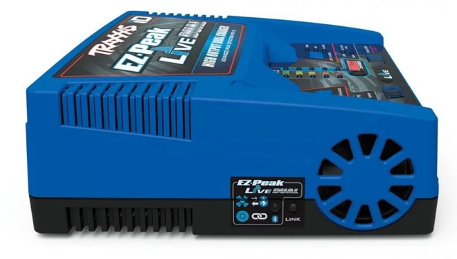 TRAXXAS Ładowarka EZ-Peak Live DUAL (Bluetooth) 26A+ 200W TRX iD