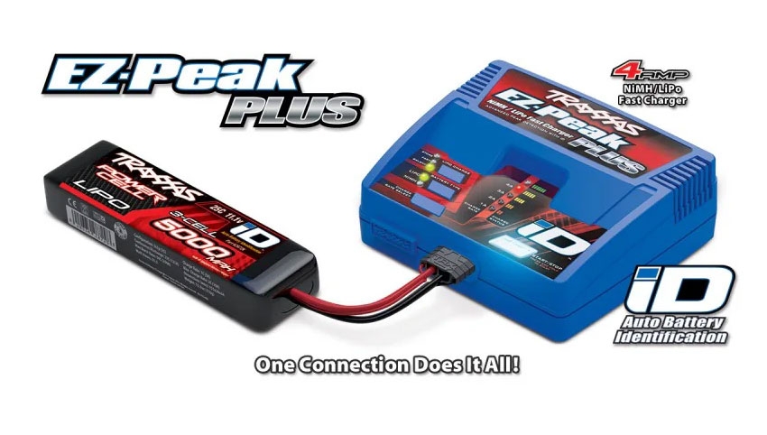 TRAXXAS 2970 Charger, EZ-Peak® Plus, 4 amp