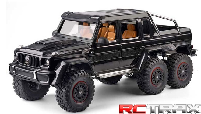 Cockpit Interior Kit Orange Traxxas TRX-4 Mercedes G500 wnętrze do modelu