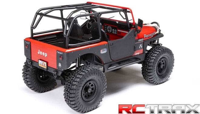 Crawler AXIAL SCX10 III Jeep Willys CJ-7 4WD Brushed RTR - czerwony